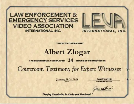 Courtroom Testimony for Expert Witnesses