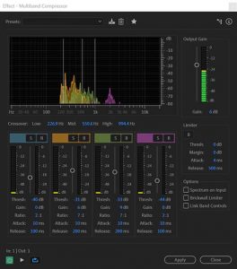 an alternative to compression for forensic audio enhancement